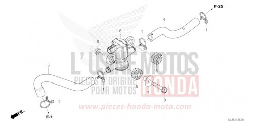 AIR INJECTION SOLENOID VALVE CBR500RAR de 2024